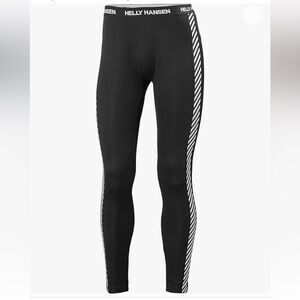 Helly Hansen Women's HH Lifa Stripe Base Layer Pants Leggings - L